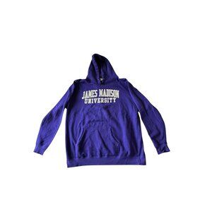 VTG Oarsman 913 Hoodie James Madison University JMU Sz XXXL Purple Yellow